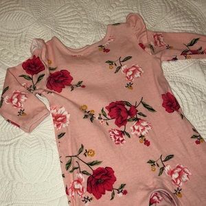 Old Navy long sleeve floral romper